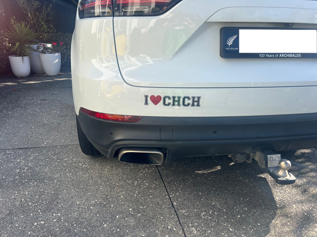 Sticker - I ❤️ CHCH
